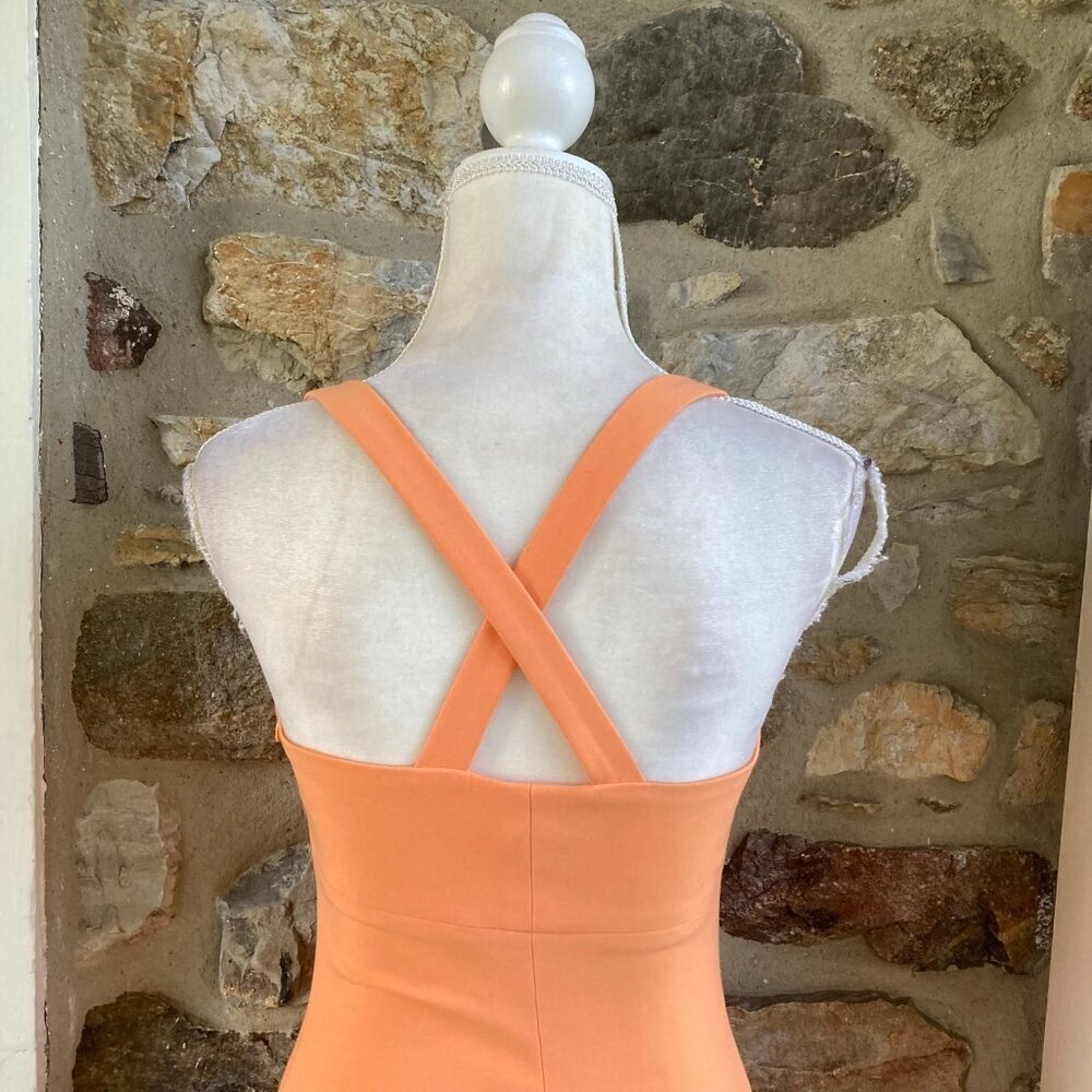 NWT Likely Nahla Bodycon Mini Dress Mandarin Sun $168 Womens 4 - Picture 9 of 12